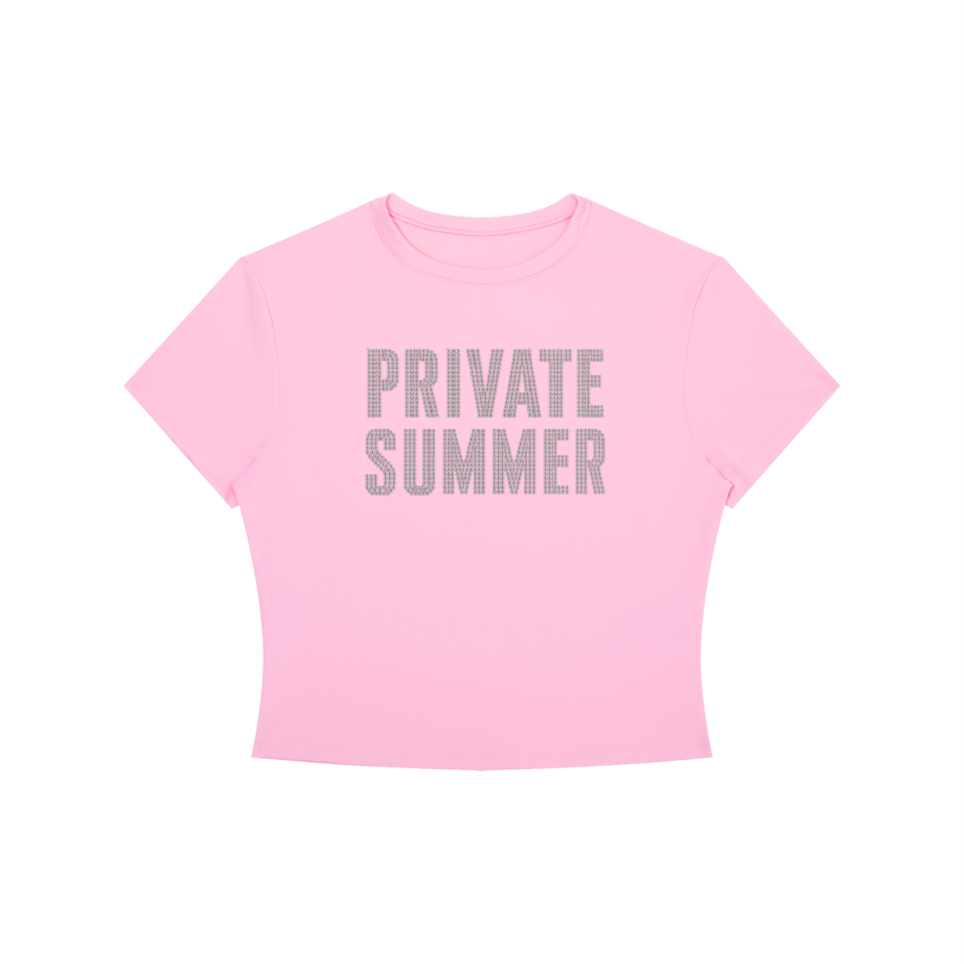 PRIVATE SUMMER Crop T-Shirt