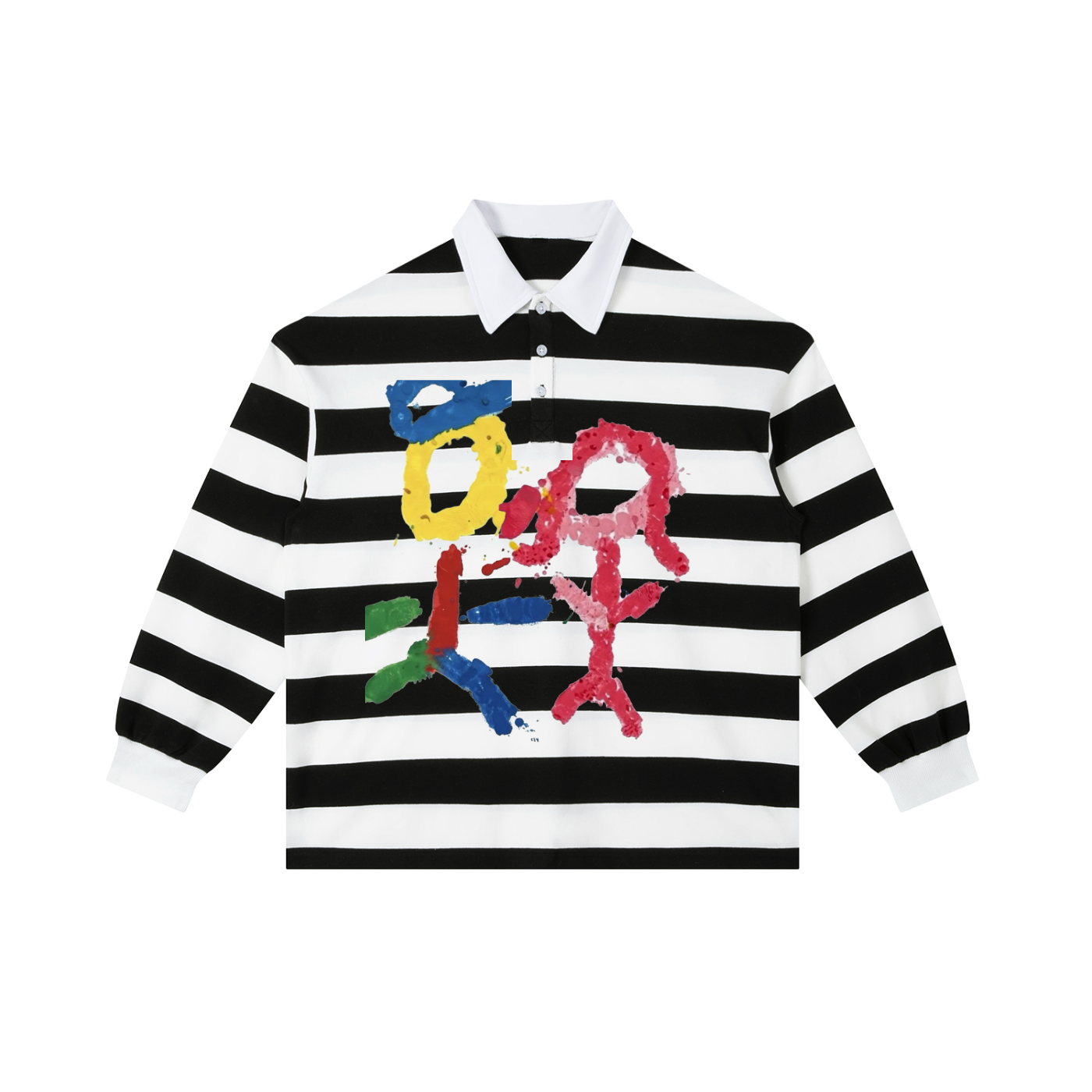 THURGOODZ Stripe Polo Shirt