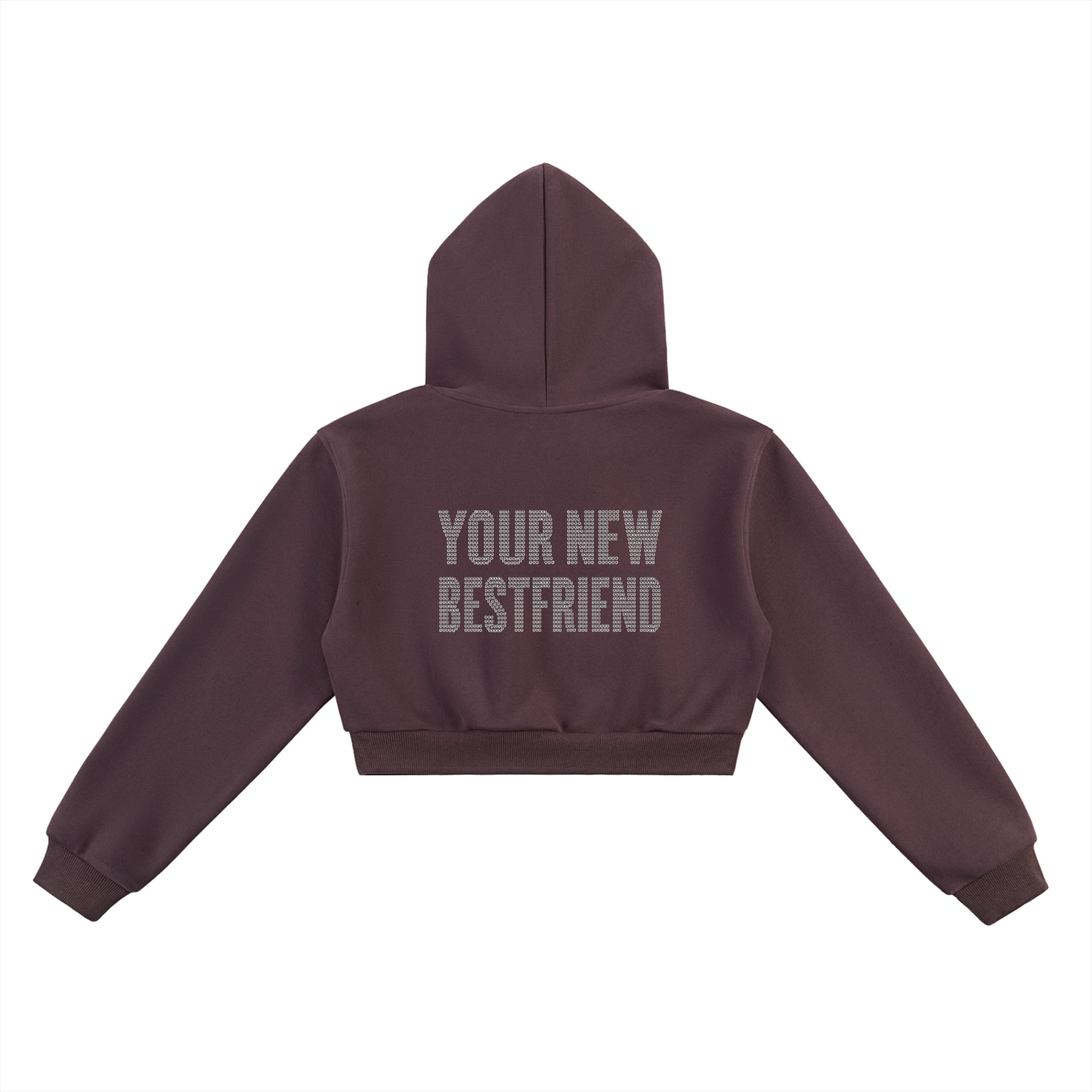 PRIVATE SUMMER Crop Hoodie