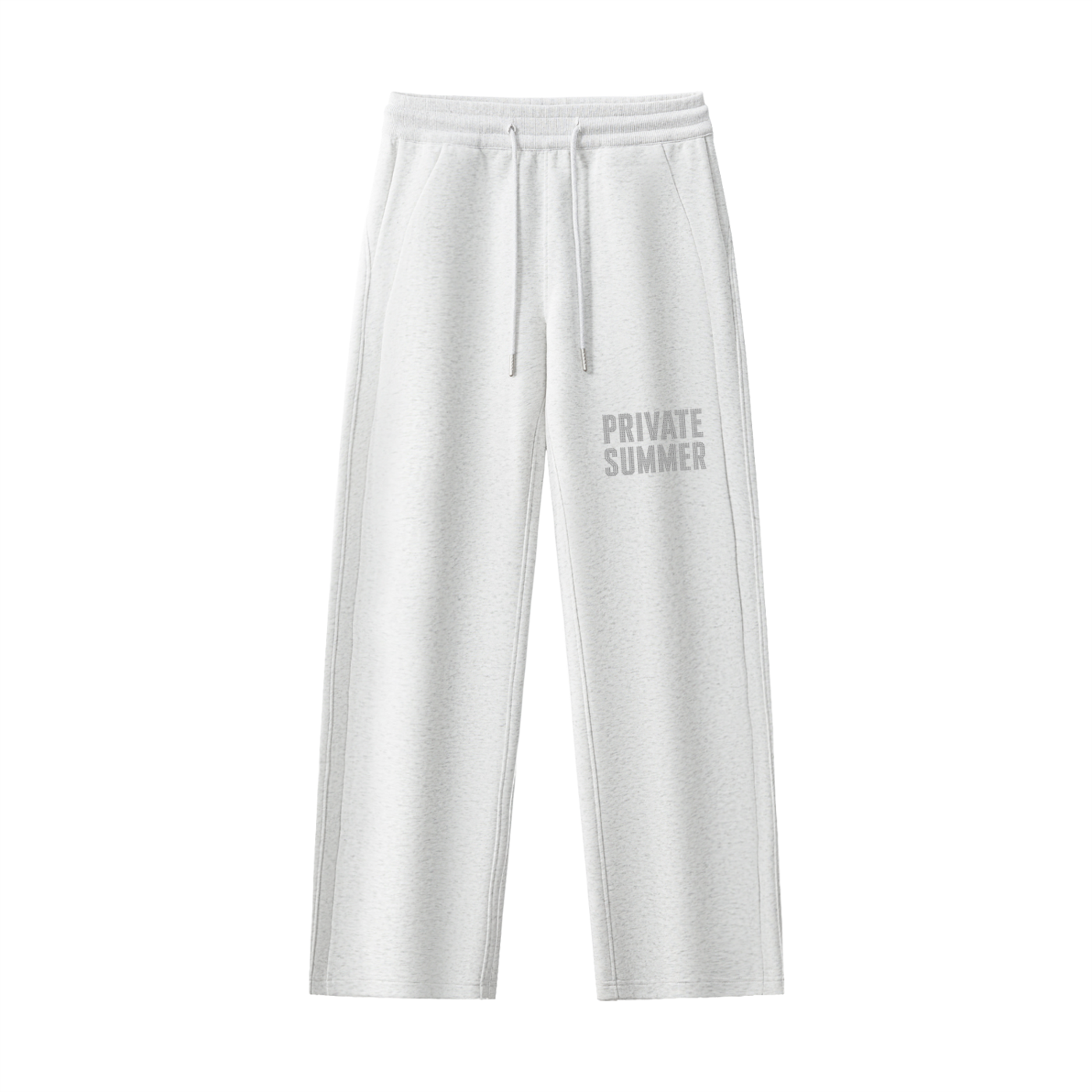 PRIVATE SUMMER Straight-Leg Sweatpants