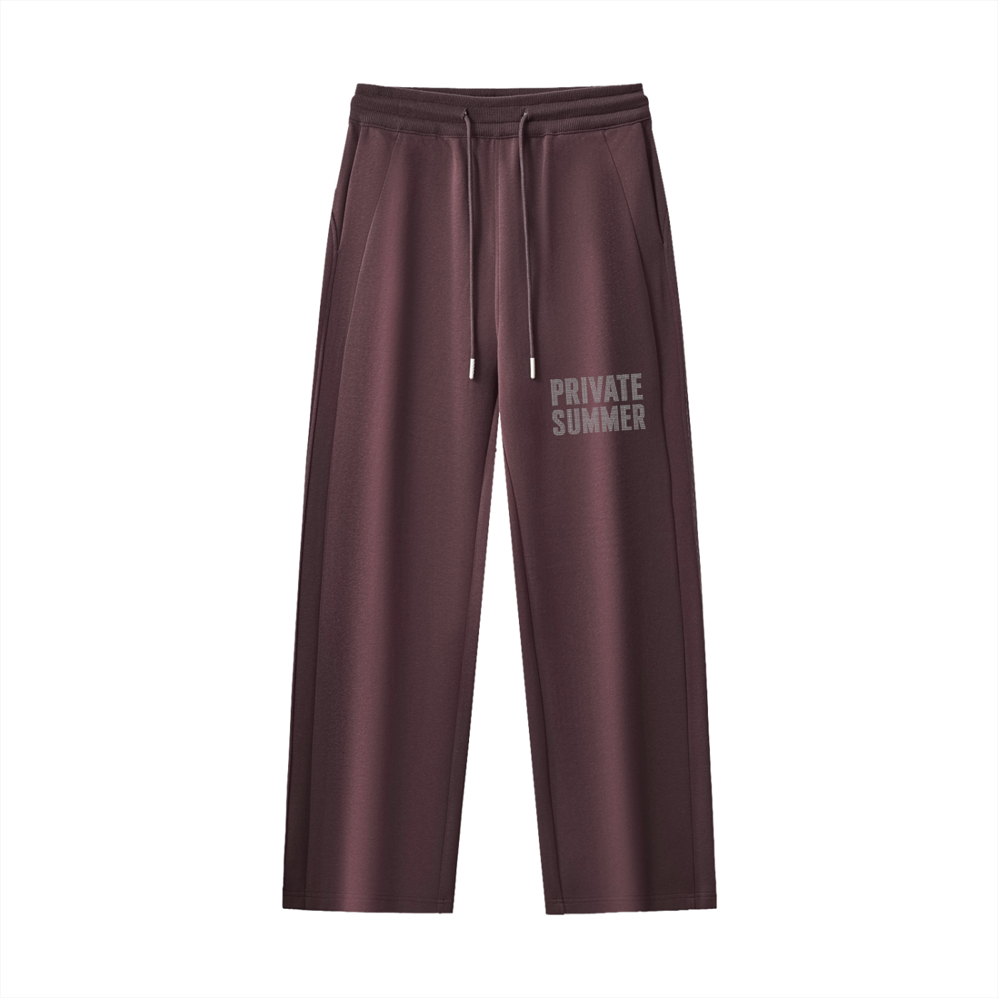 PRIVATE SUMMER Straight-Leg Sweatpants