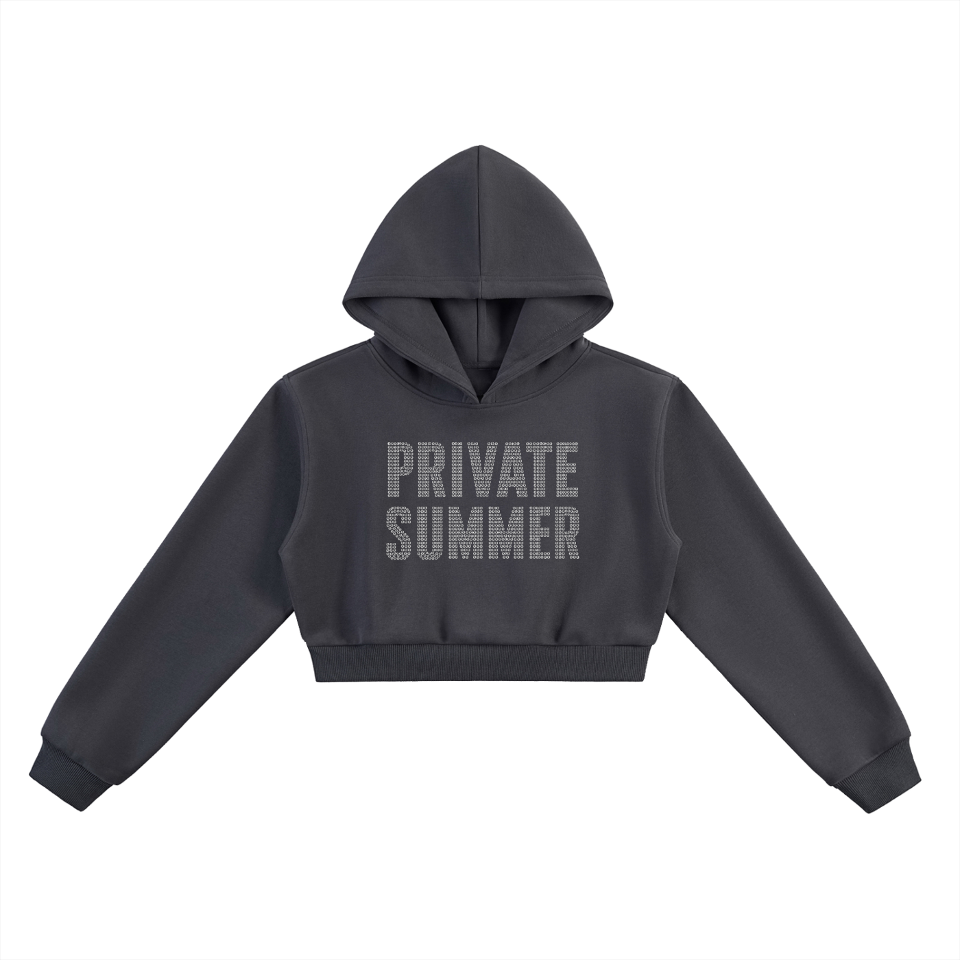 PRIVATE SUMMER Crop Hoodie