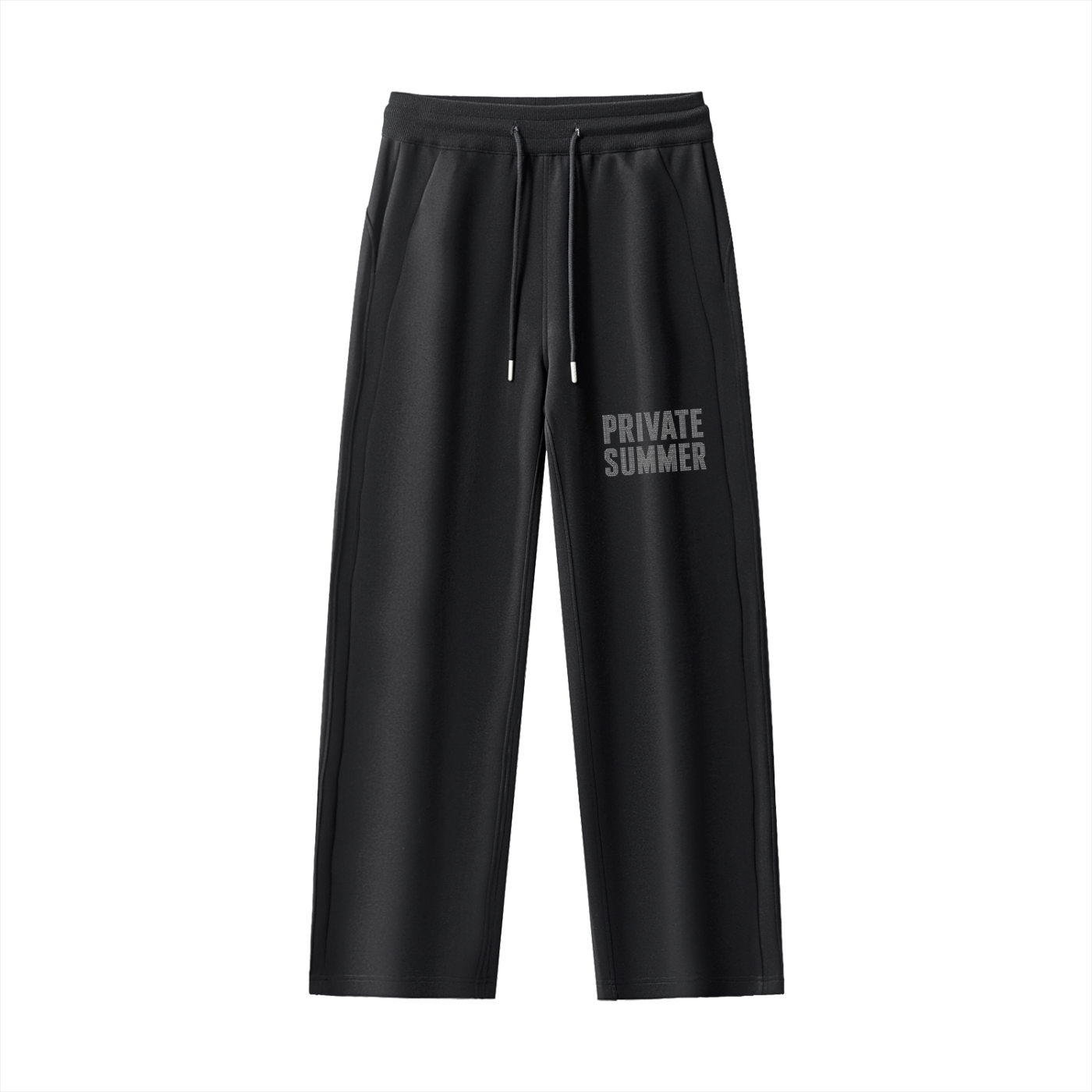 PRIVATE SUMMER Straight-Leg Sweatpants