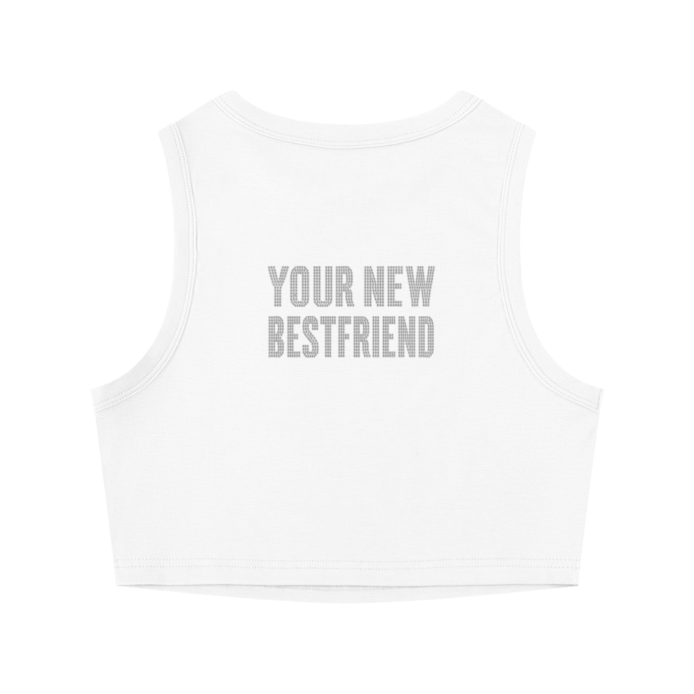 PRIVATE SUMMER Crewneck Crop Top