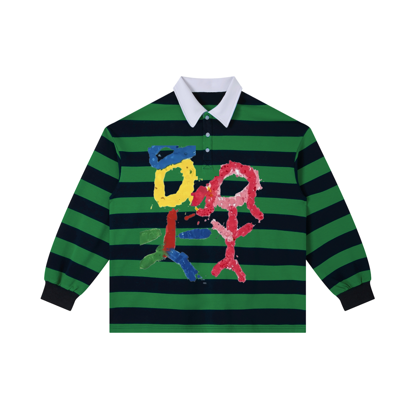 THURGOODZ Stripe Polo Shirt