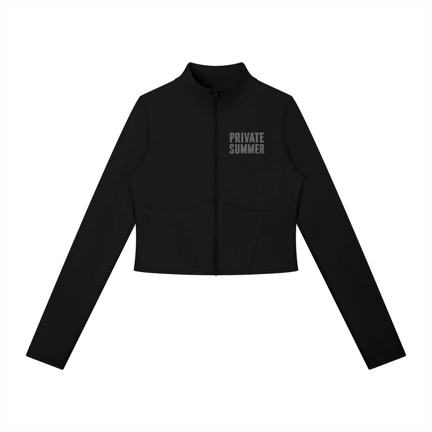 PRIVATE SUMMER Full-Zip Sports Jacket