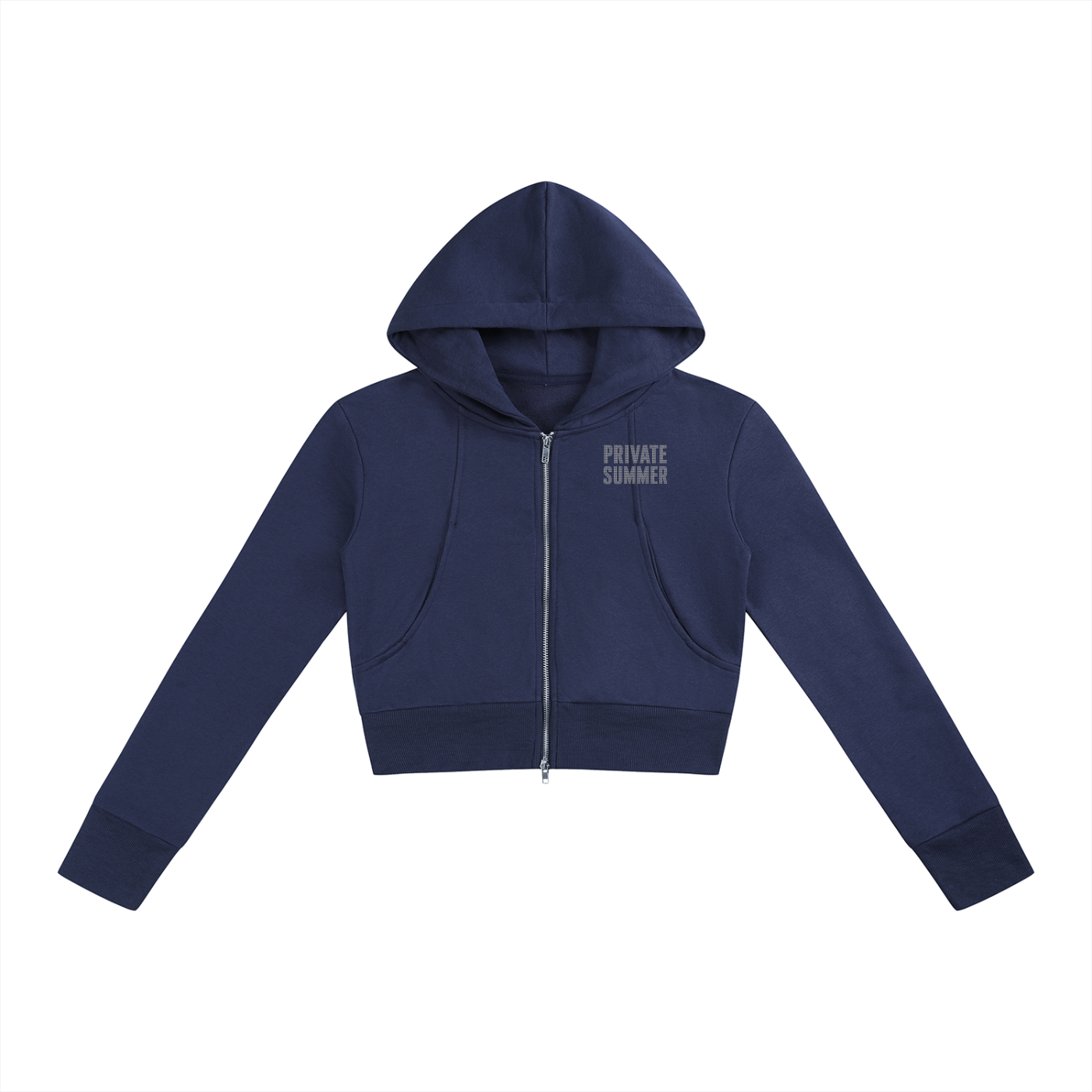 PRIVATE SUMMER Full Zip Hoodie