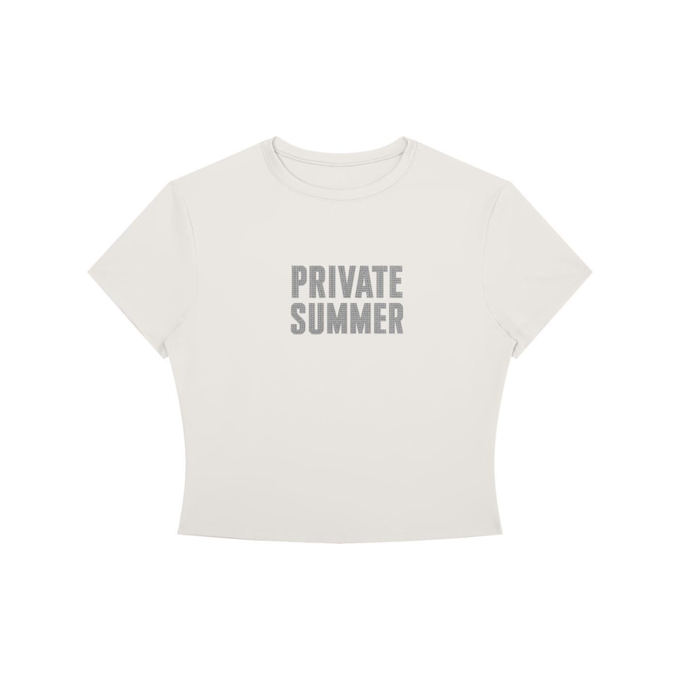 WMNS PRIVATE SUMMER CROP TEE