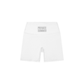 PRIVATE SUMMER High-Waisted Biker Shorts