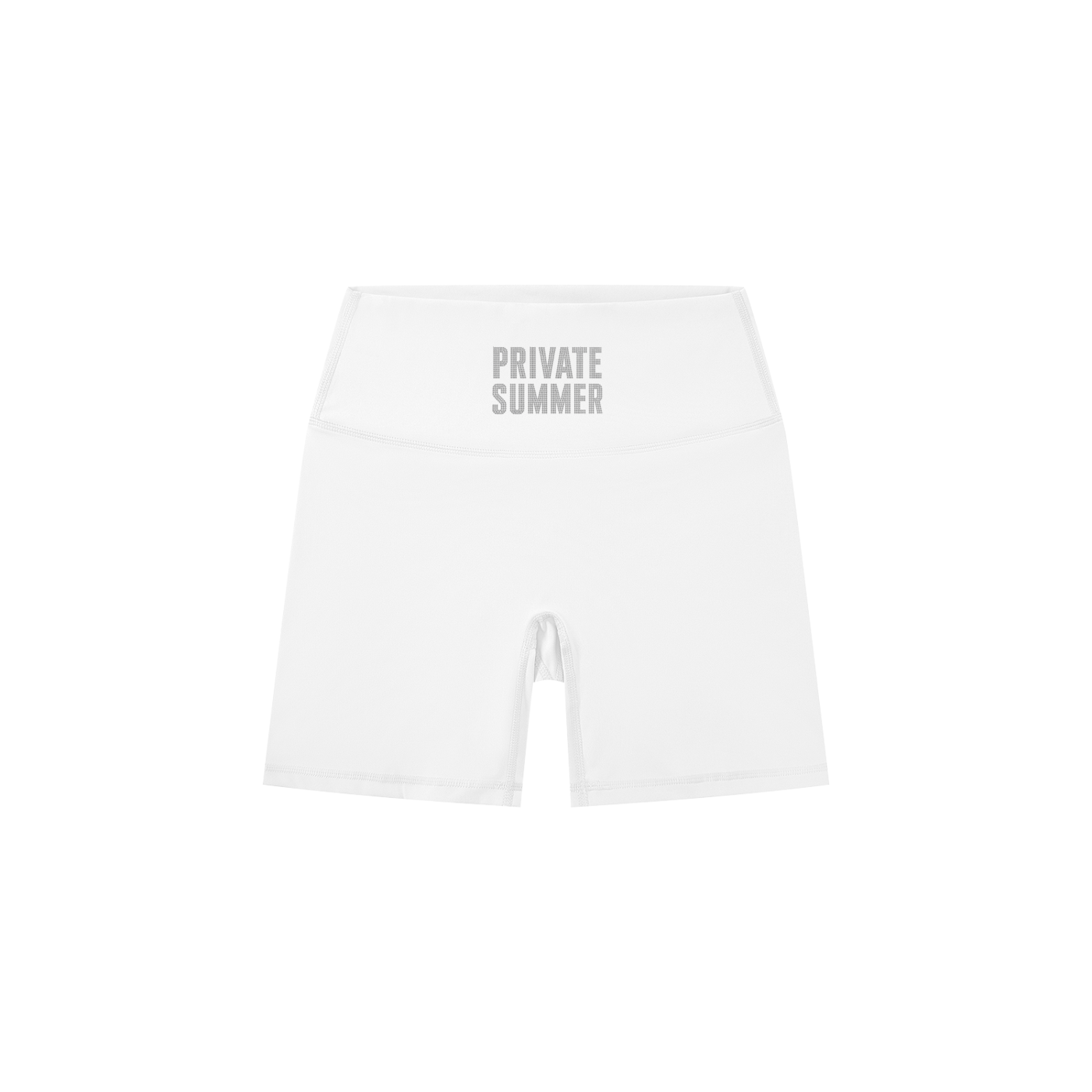 PRIVATE SUMMER High-Waisted Biker Shorts