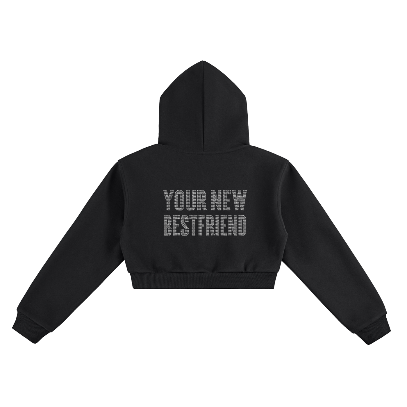 PRIVATE SUMMER Crop Hoodie