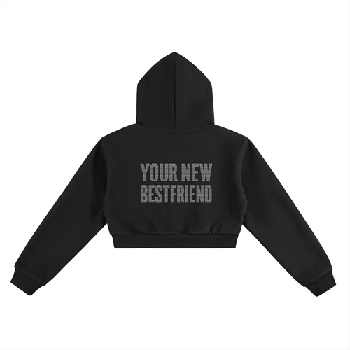 PRIVATE SUMMER Crop Hoodie