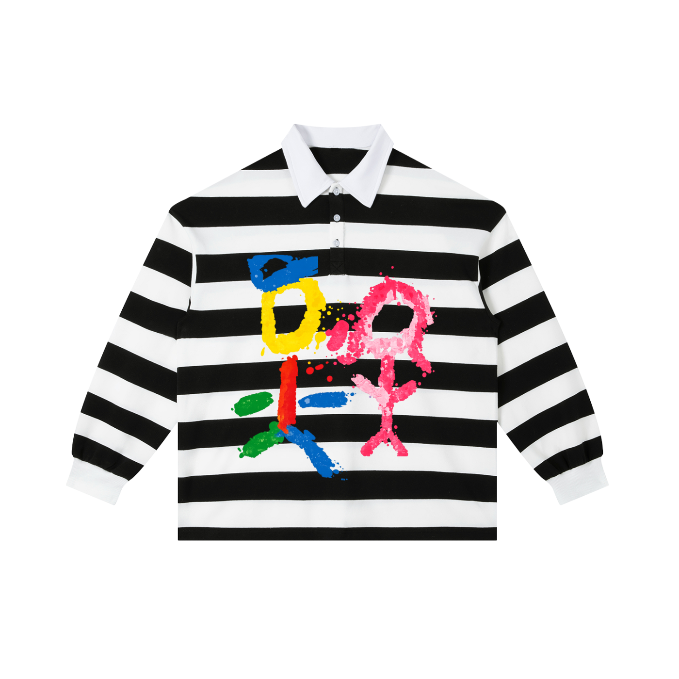 THURGOODZ Stripe Polo Shirt