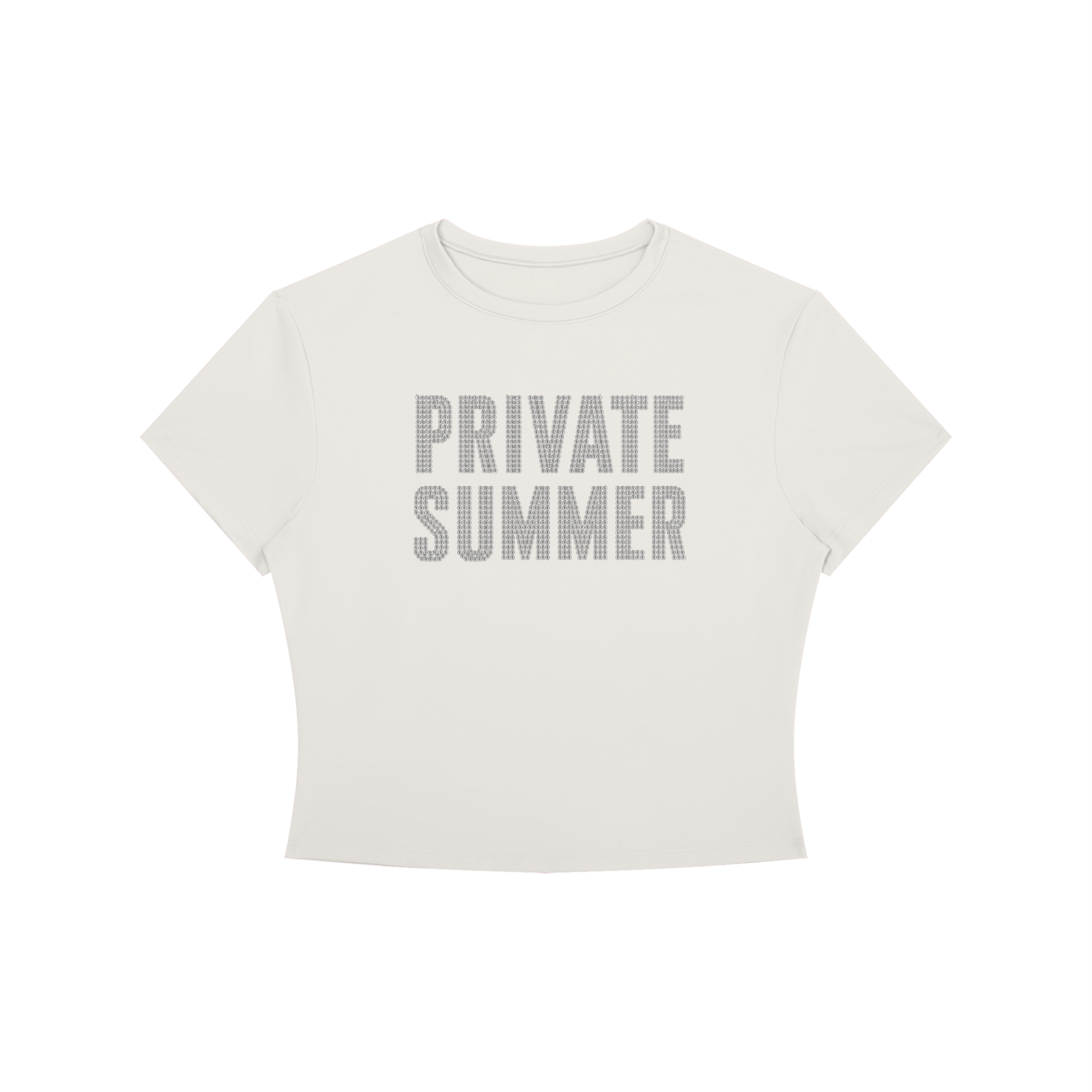 PRIVATE SUMMER Crop T-Shirt