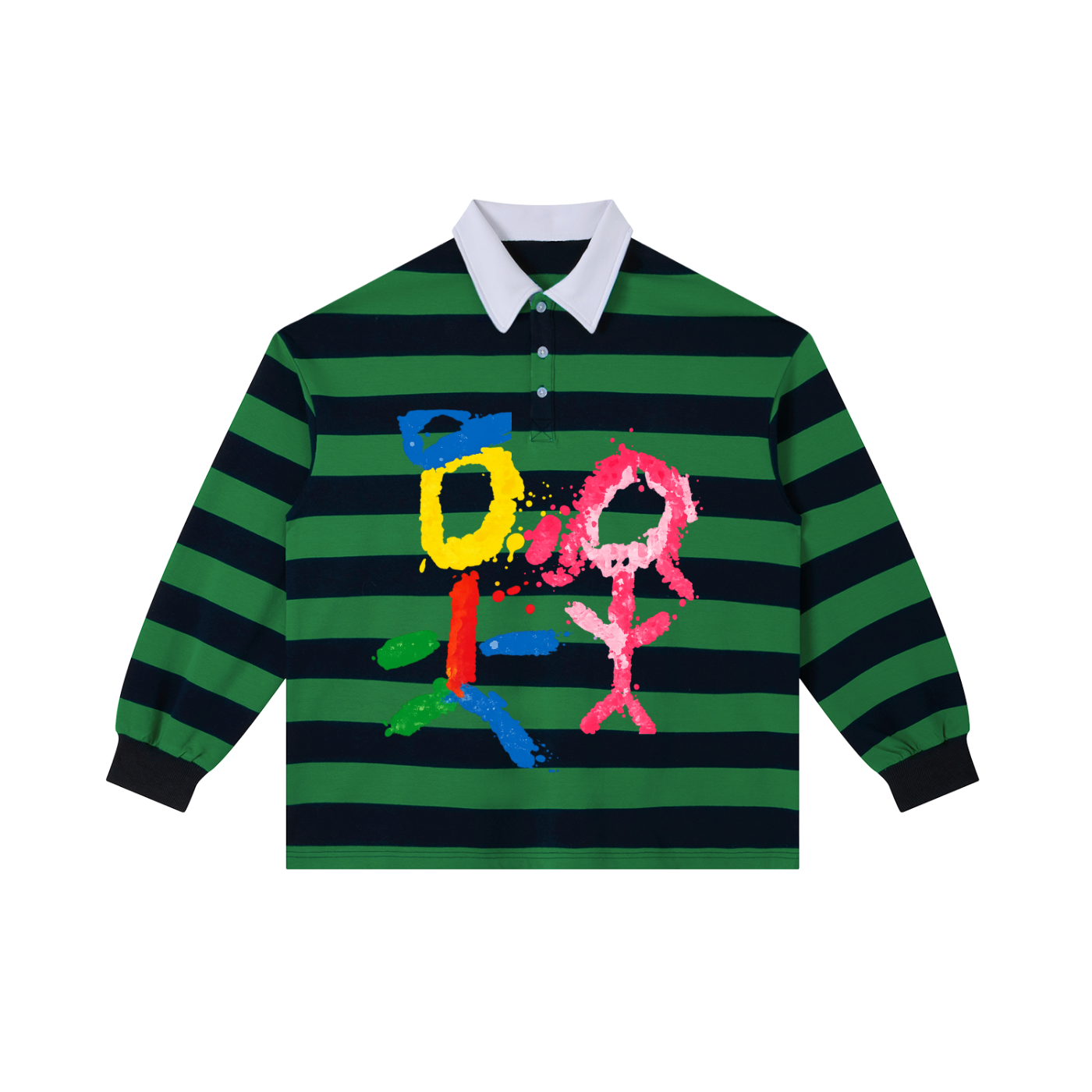 THURGOODZ Stripe Polo Shirt