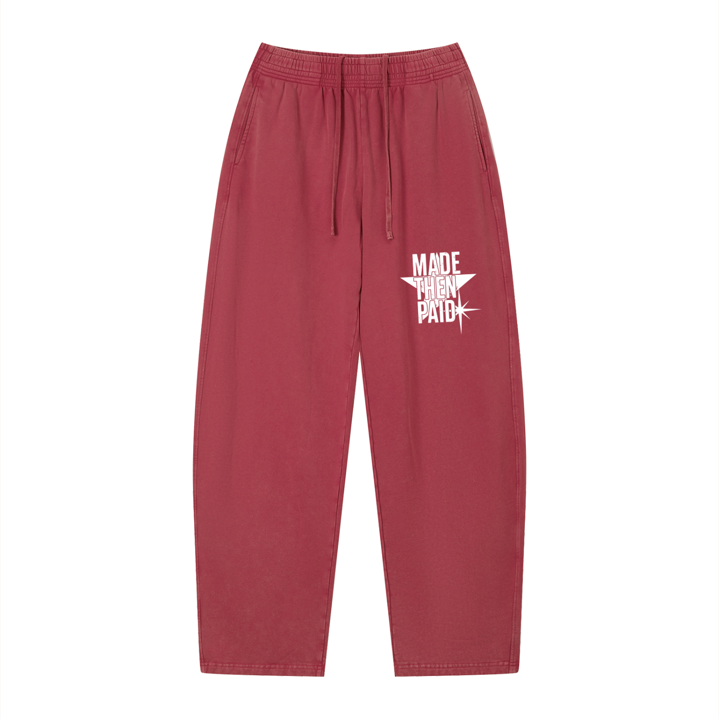 MADE THEN PAID SWEATPANTS
