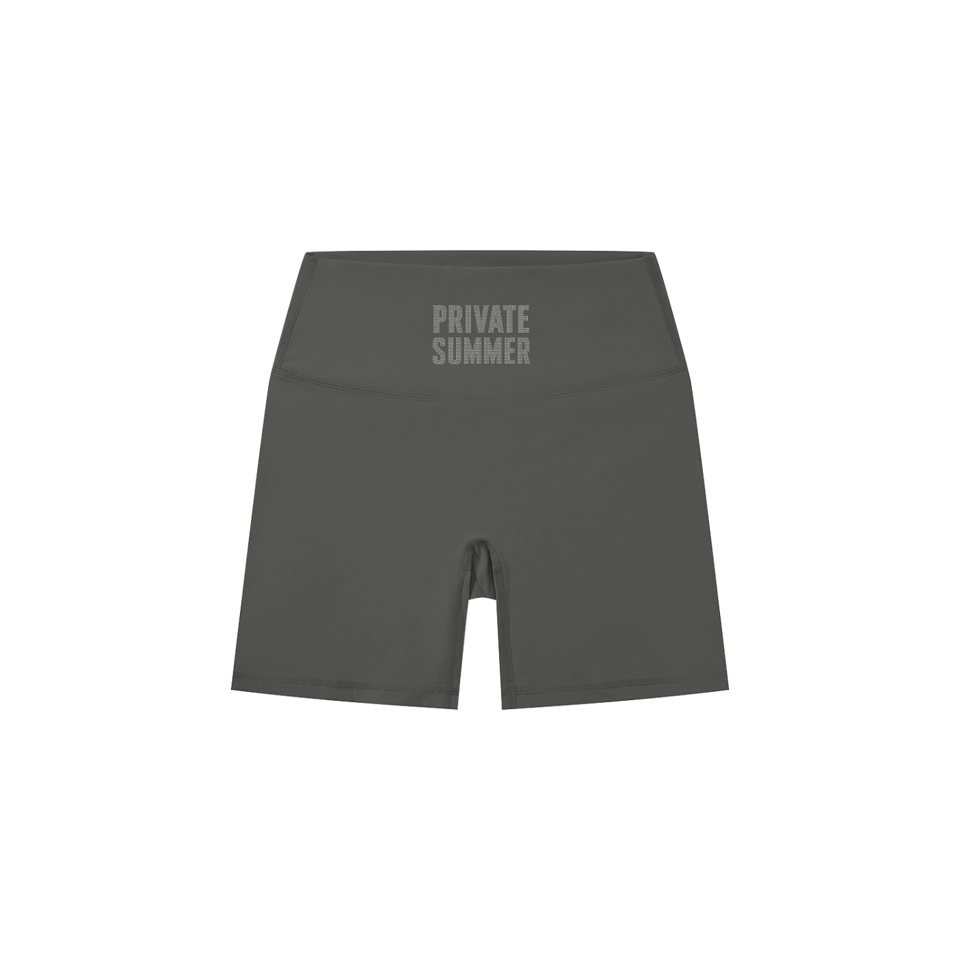 PRIVATE SUMMER High-Waisted Biker Shorts