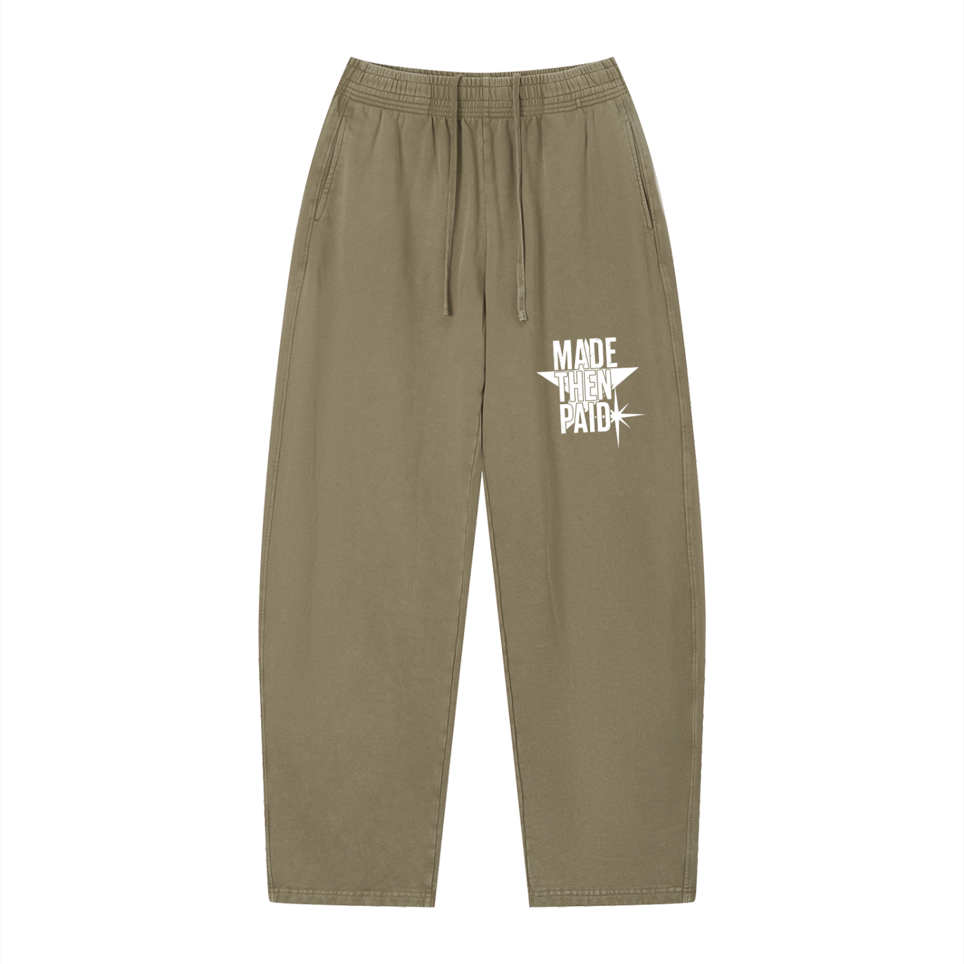 MADE THEN PAID SWEATPANTS