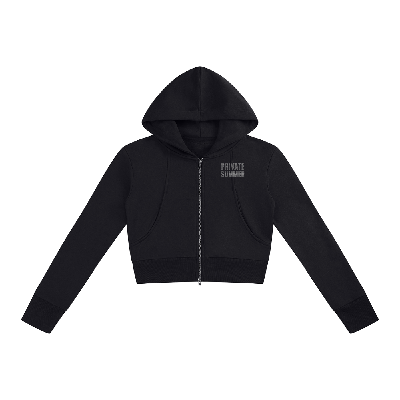 PRIVATE SUMMER Full Zip Hoodie